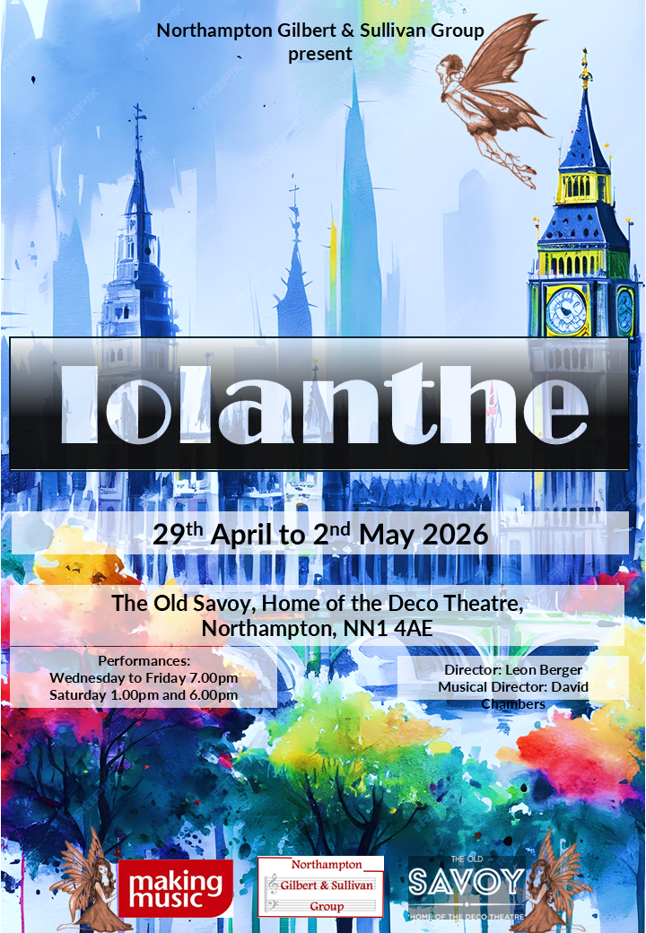 Iolanthe Poster Northampton G&S Group